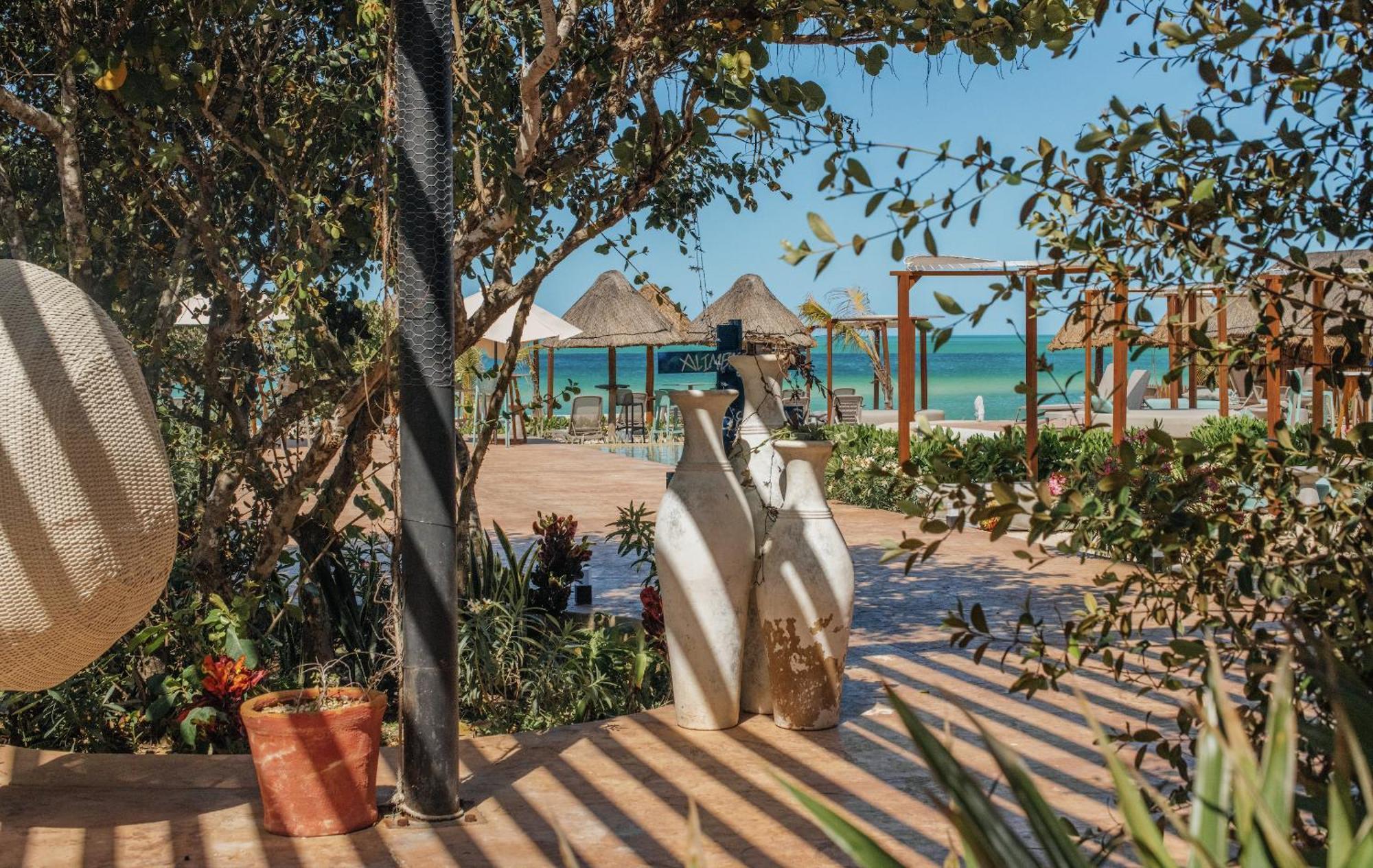 Totem Beach Club Celestun Eksteriør bilde